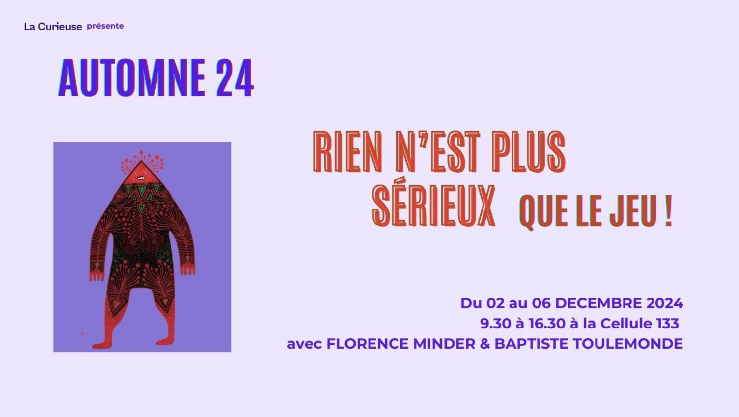 Rien n&rsquo;est plus sérieux que le jeu